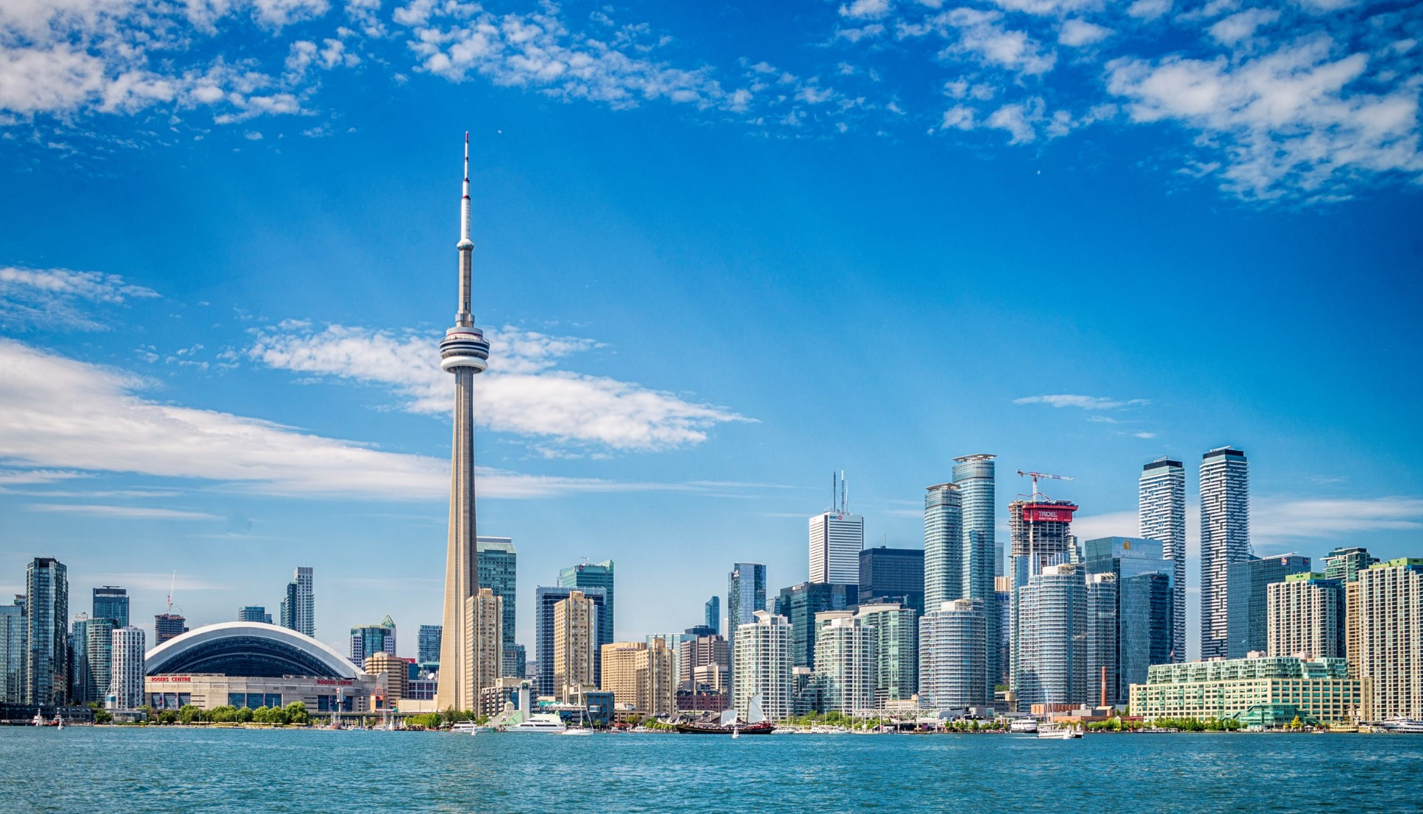 Toronto skyline waterfront for Lendstrait private mortgage lending in Ontario